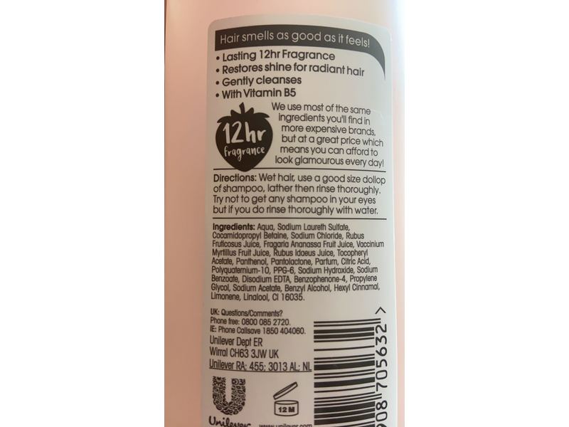 Alberto Balsam Shampoo, Sweet Strawberry, 350 mL