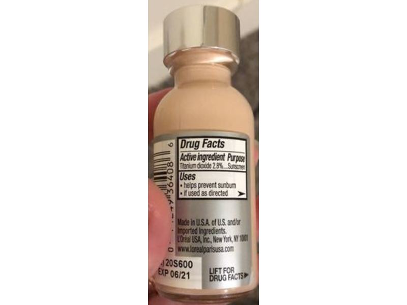 L'Oreal Paris True Match Super-blendable Foundation Makeup, SPF 17, Fair Ivory, 1 fl oz/30 mL