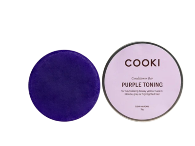 Cooki Purple Toning Conditioner Bar, 75 g