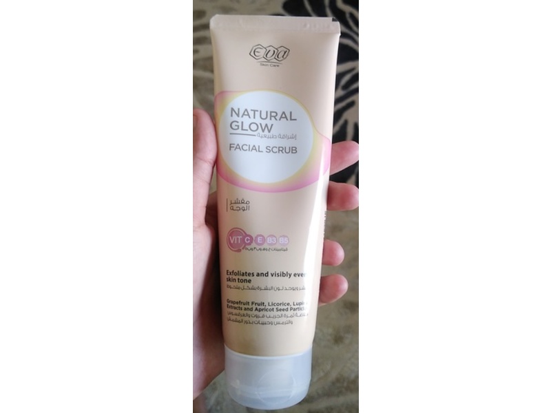 Eva Natural Glow Facial Scrub, 100 mL