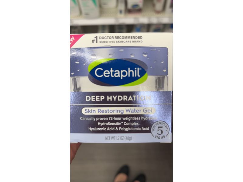 Cetaphil Deep Hydration Skin Restoring Water Gel, 1.7 oz