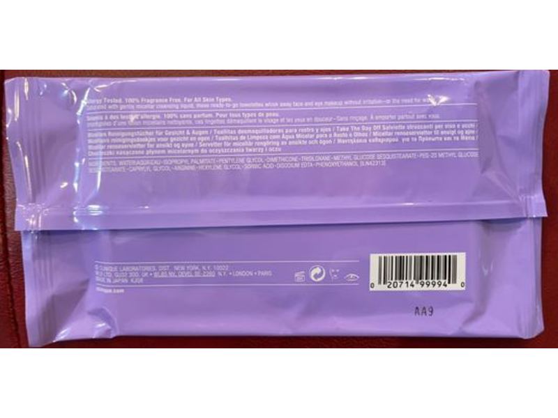 Clinique Take The Day Off Micellar Cleansing Towelettes, 10 Count