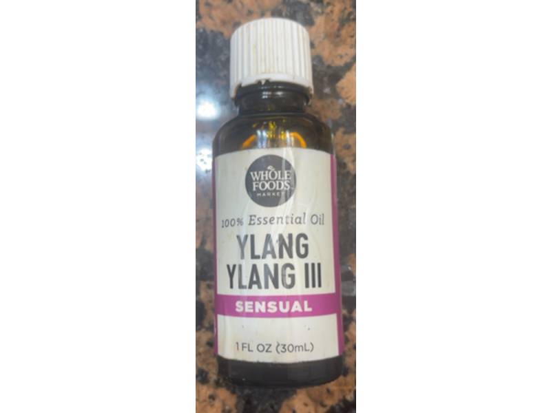 Whole Foods Market Sensual Essential Oil, Ylang Ylang III, 1 fl oz/30 mL