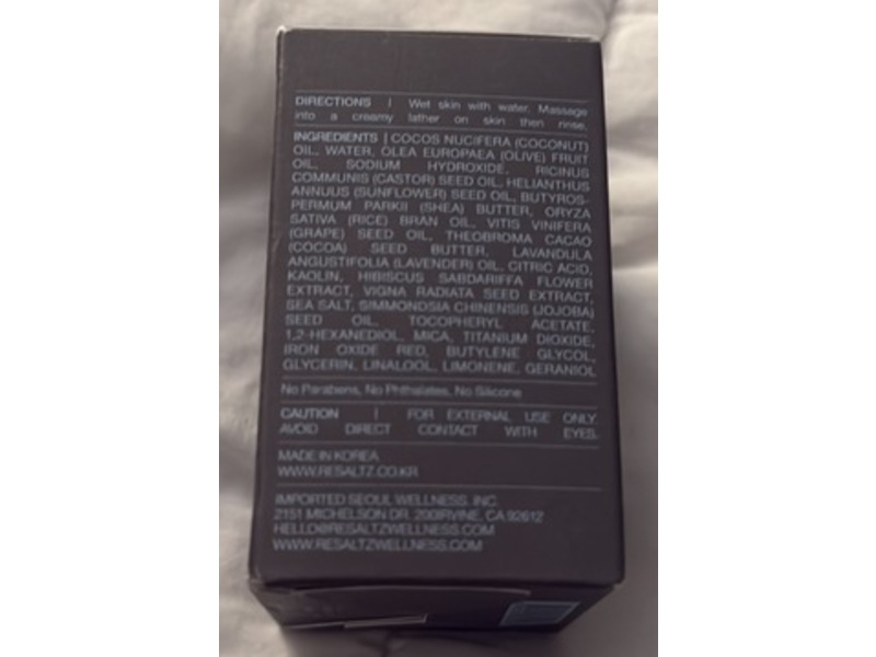 ReSaltZ Face Cleansing Bar, Lavender, 3.2 oz/90 g