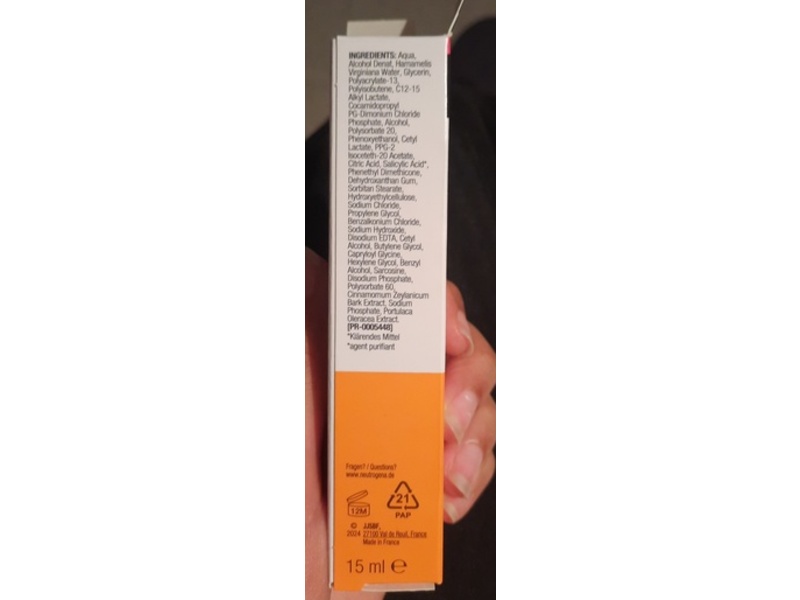 Neutrogena Anti-Pickel Sos Soforthilfe-Gel, 15 mL