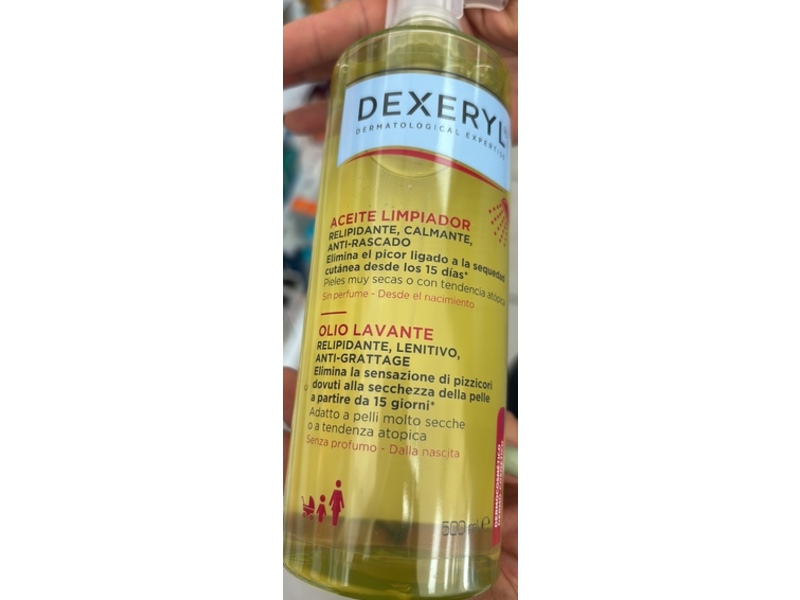 Dexeryl Cleansing Oil, 500 mL.