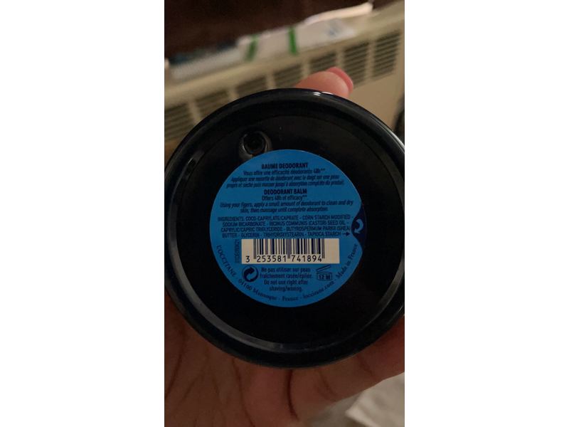 L'Occitane The Incredible Deodorant Recipe, Shea Butter, 1.7 oz/50 g