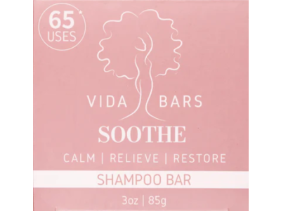 Vida Bars Shampoo Bar, Soothe, 3 oz/85 g