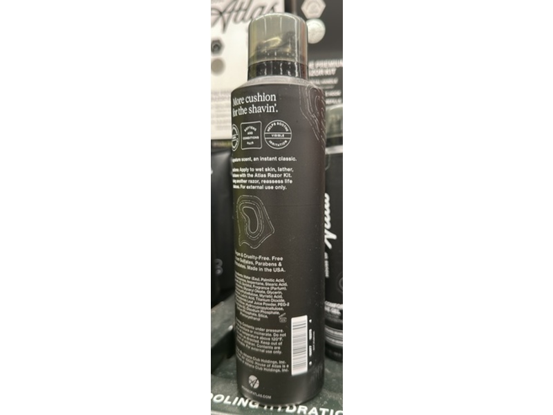 House Of Atlas Ultra Comfort Shave Gel, 6.7 oz/189 g