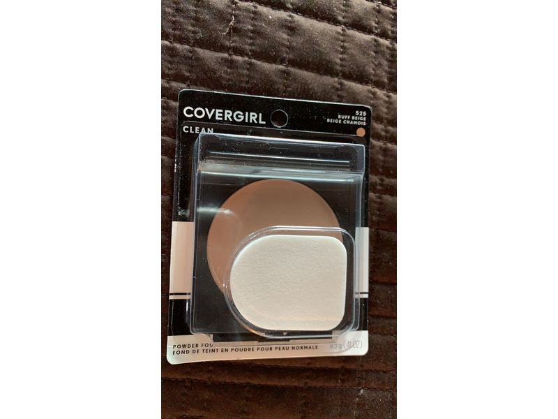 CoverGirl Simply Powder Foundation, Buff Beige 525, 0.41 oz/11.5 g, Pack Of 2
