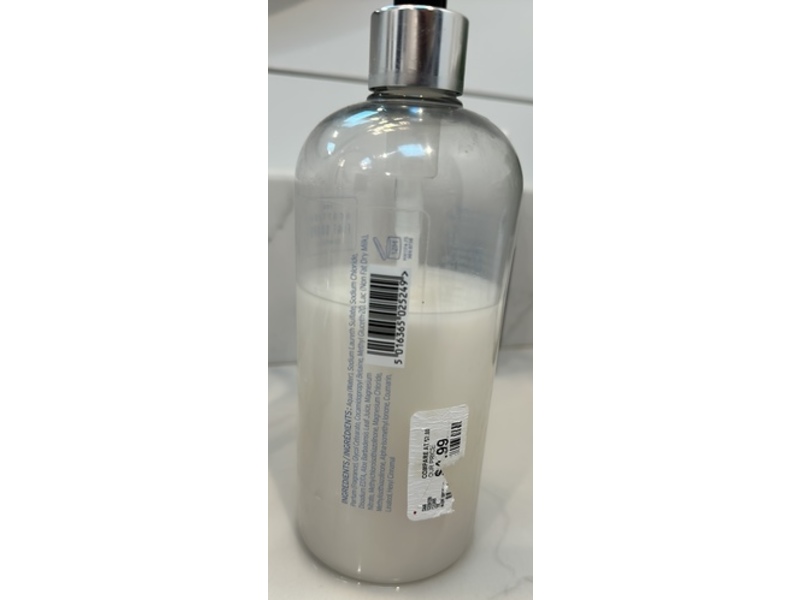 The Scottish Fine Soaps Company Cream Hand Wash, Au Lait Cotton, 16.9 fl oz/500 mL