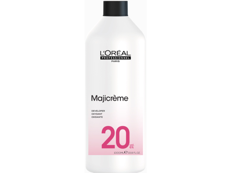 L'Oreal Paris Maji Creme Developer Developer Lotion, 20 Volume, 33.8 oz/1000 mL