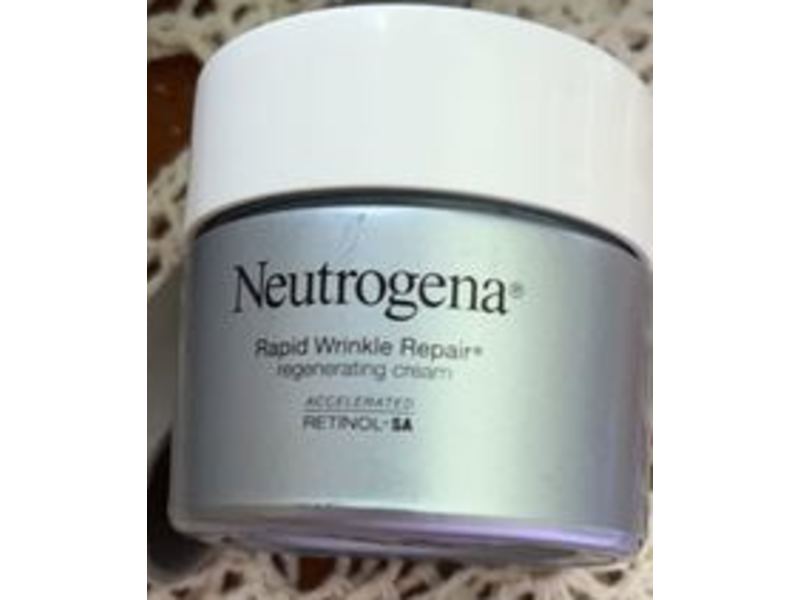 Neutrogena Rapid Wrinkle Repair Regenerating Cream, Retinol, 1.7 oz/48 g