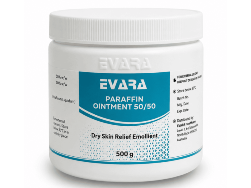 Evara Paraffin Ointment 50/50, 500 g