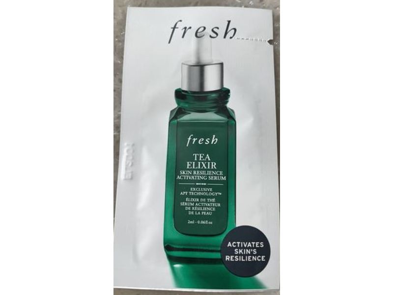 Fresh Skin Resilience Activating Serum, Tea Elixir, 0.06 fl oz/2 mL