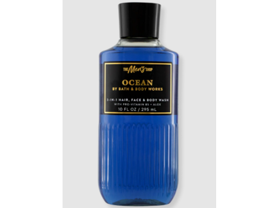 Bath & Body Works 3-In-1 Hair, Face & Body Wash, Ocean, 10 fl oz/ 295 mL