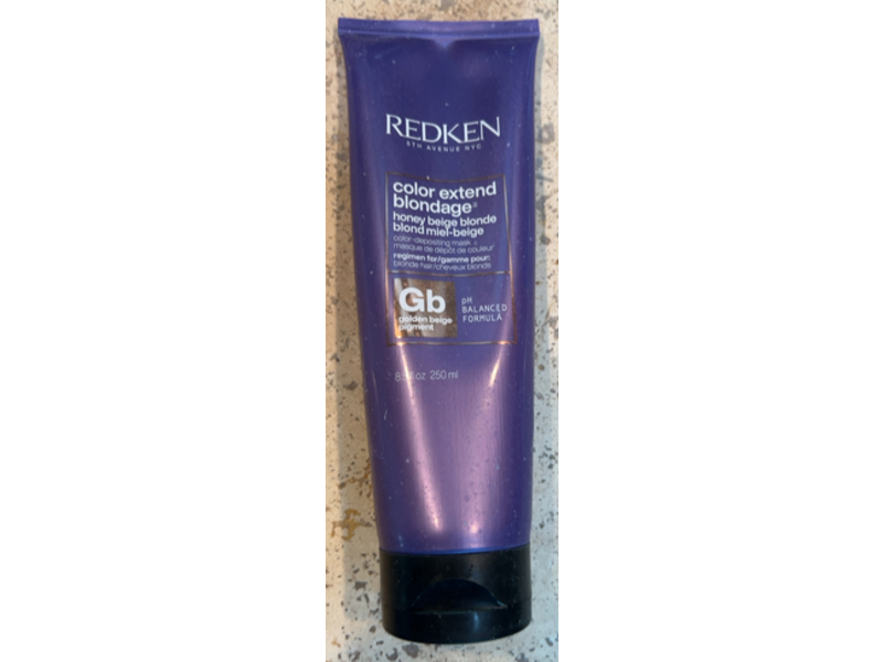 Redken Blondage Color Depositing Mask, Honey Beige Blonde, 8.5 fl oz/250 mL