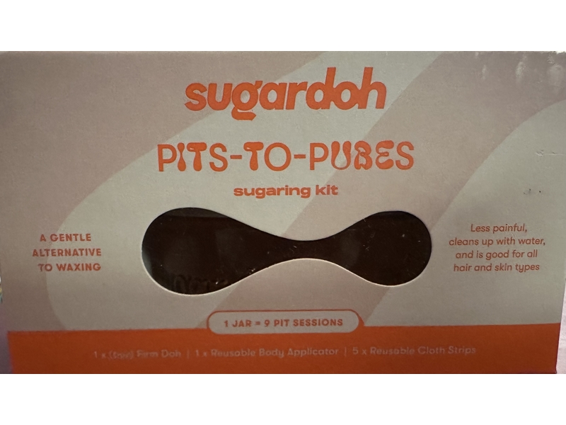 Sugardoh Pits-To-Pubes Sugaring Kit, 1 Jar