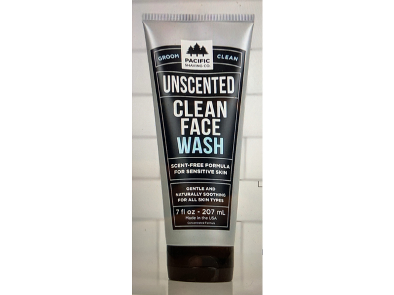 Pacific Shaving Company Clean Face Wash, 7 fl oz/207 mL