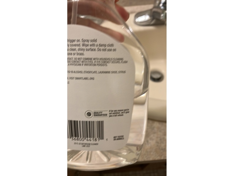 Full Circle Market Bathroom Cleaner, Lime Zest, 32 fl oz/946 mL