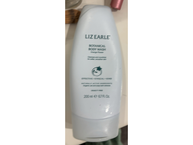 Liz Earle Botanical Body Wash, Orange Flower, 6.7 fl oz/200 mL
