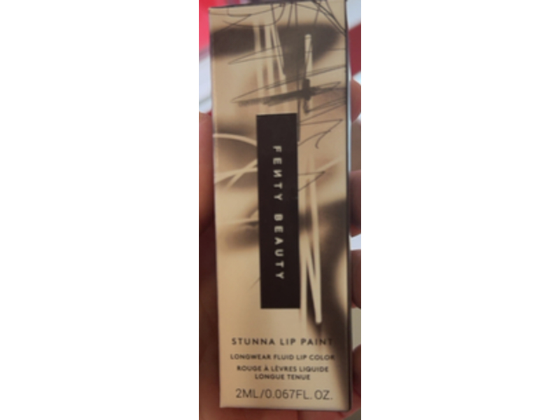 Fenty Beauty By Rihanna Stunna Lip Paint Longwear Fluid Lip Color, Uncuffed, 0.067 fl oz/2 mL