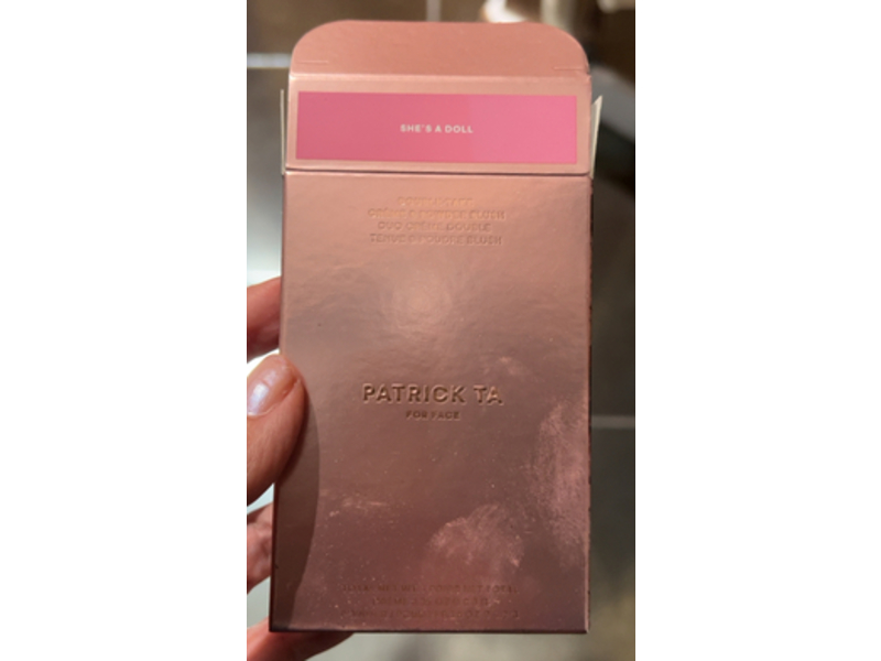 Patrick Ta Double-Take Creme & Powder Blush, She's A Doll,