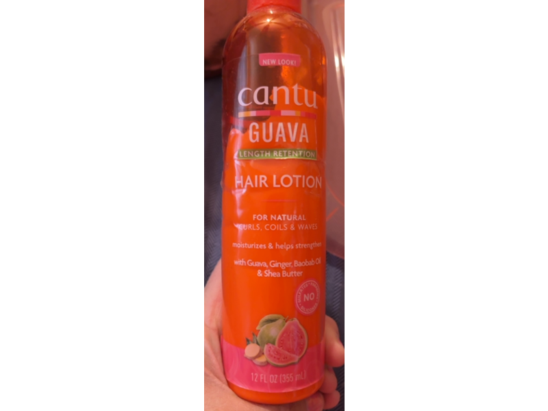Cantu Hair Lotion, Guava & Ginger, 12 fl oz/354 mL
