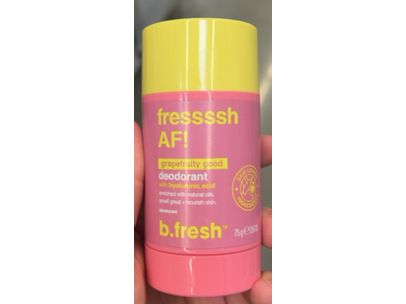 b.fresh Fressssh Af ! Deodorant, Grapefruity Good, 2.64 oz/75 g