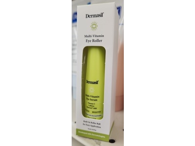 Dermasil Multi-Vitamin Eye Roller Serum, 0.5 fl oz/15 mL