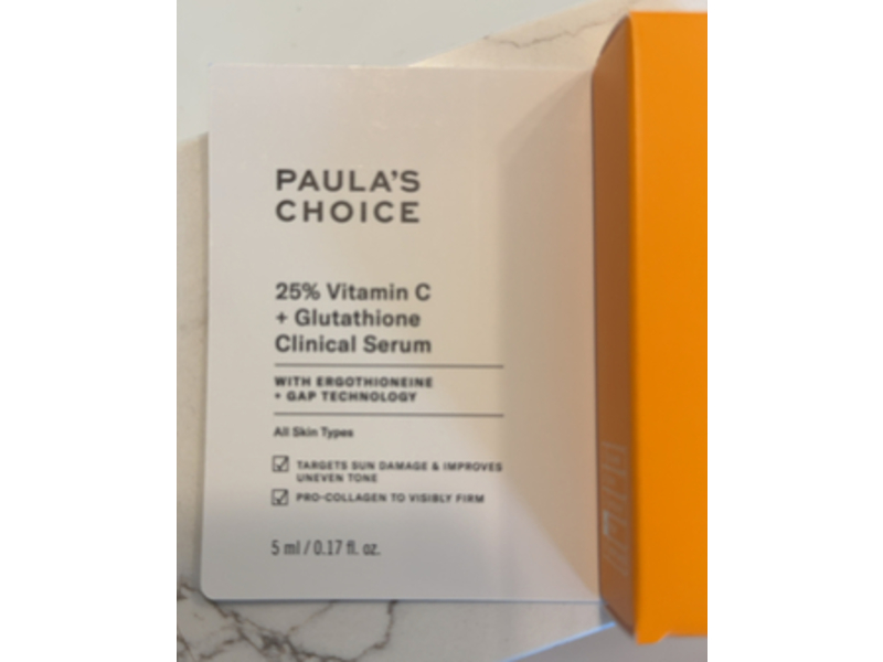 Paula's Choice Clinical Serum​, 25% Vitamin C +​ Glutathione, 0.17 fl oz/5 mL