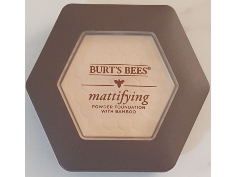 Burt's Bees Mattifying Powder Foundation, 1120 Bamboo, 0.3 oz/8.5g