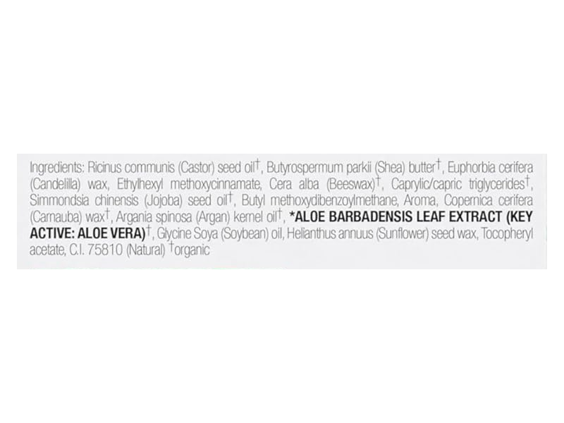 Dr. Organic Lip Balm, Aloe Vera, SPF 15, 5.7 mL