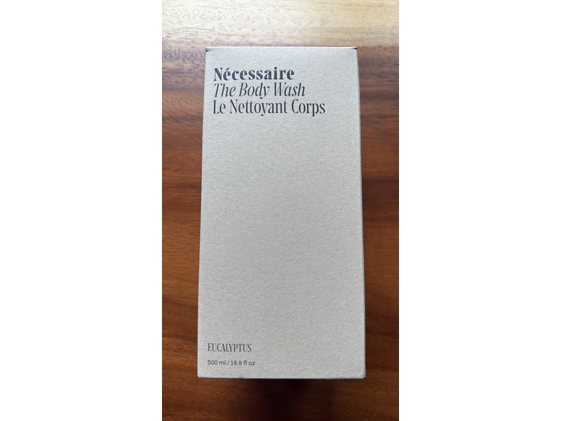 Necessaire The Body Wash, Niacinamide, 16.9 fl oz/500 mL