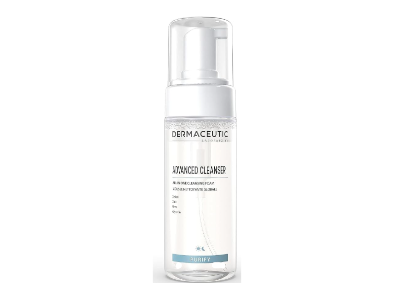 Dermaceutic Advanced Cleanser All-In-One Cleansing Foam, 1.69 fl oz/50 mL