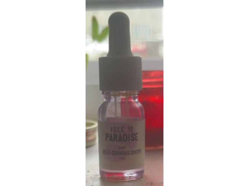 Isle Of Paradise Self-Tanning Drops, Dark, 0.33 fl oz/10 mL