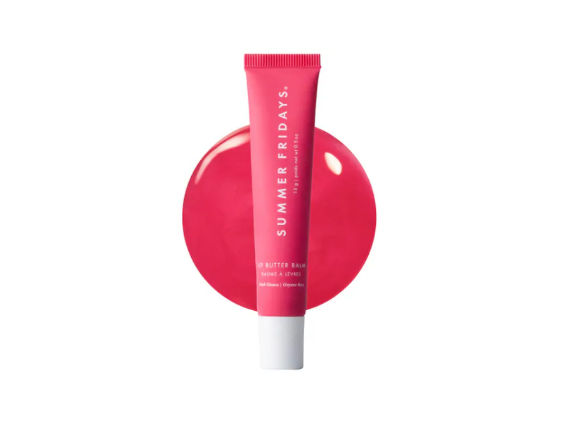 Summer Fridays Lip Butter Balm , Pink Guava, 0.5 oz/15 g