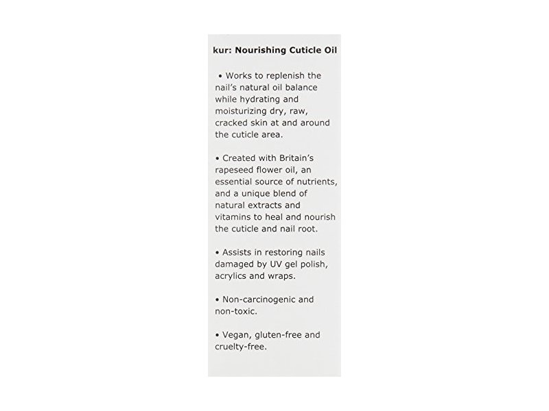 LONDONTOWN kur Nourishing Cuticle Oil, 0.4 Fl Oz