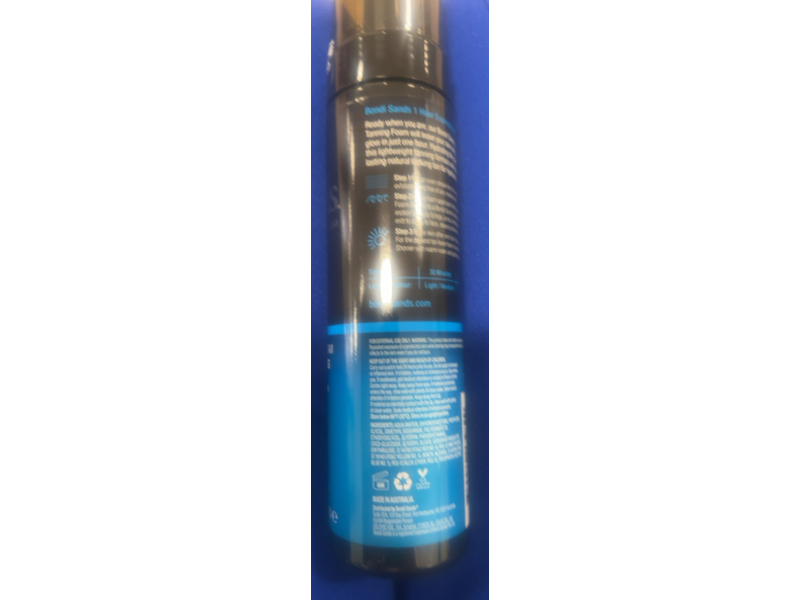Bondi Sands Self-Tanning Foam One Hour Express, 7.04 fl oz/200 mL