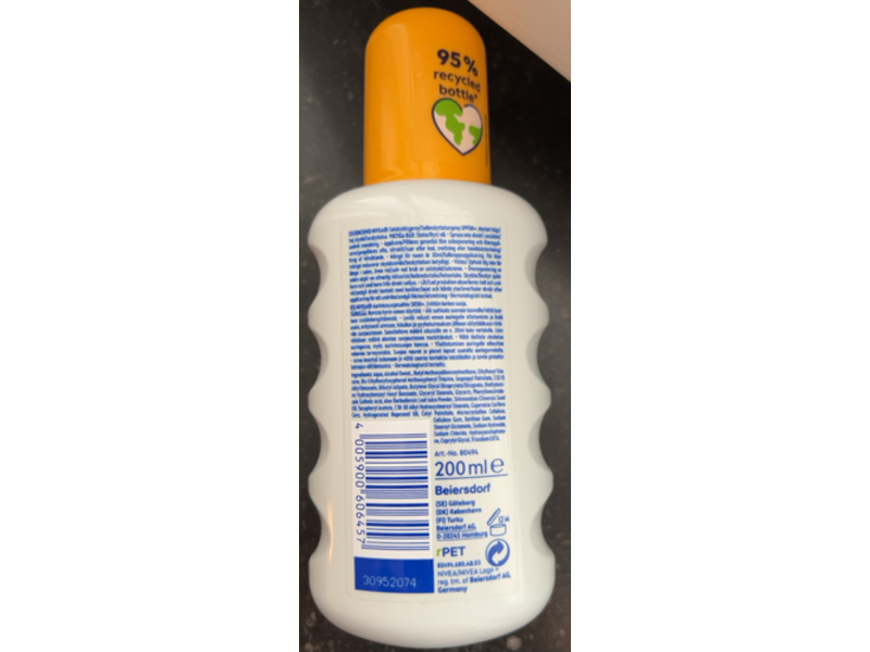 Nivea Sun Sensitive Immediate Protect Spray, SPF 50+, 200 mL