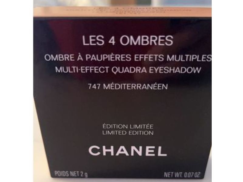 Chanel Les 4 Ombres Limited-Edition Multi-Effect Quadra Eyeshadow, 747 Mediterraneen