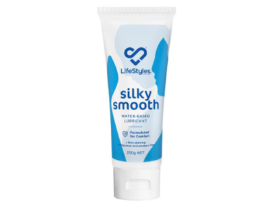 LifeStyles Silky Smooth Water-Based Lubricant, 200 g
