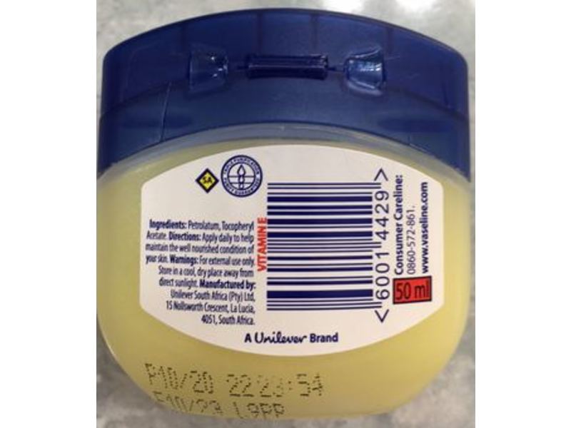 Vaseline Blueseal Nourishing Skin Jelly , Vitamin E, 1.7 oz