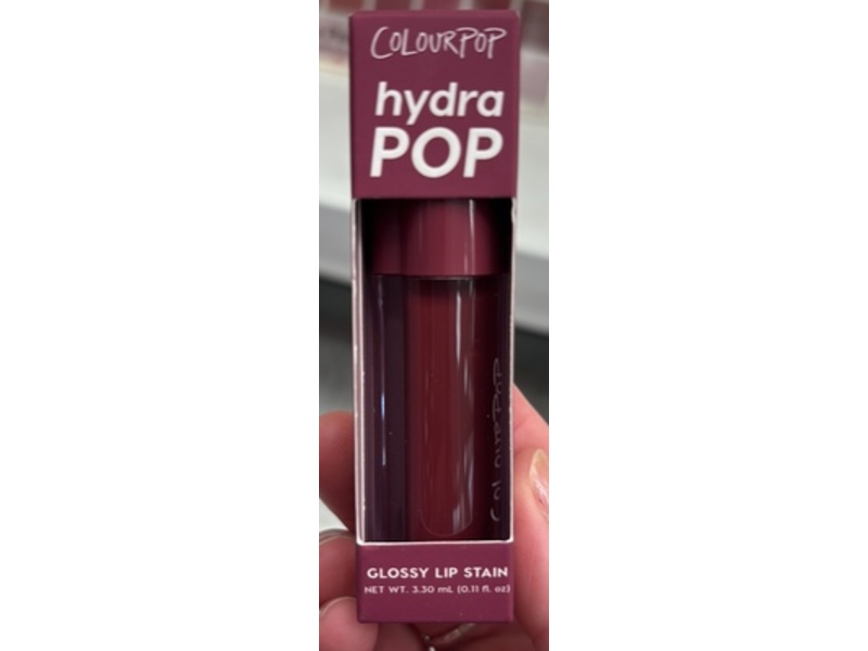Colourpop HydraPop Glossy Lip Stain, Blueberry Marg, 0.11 fl oz/3.30 mL