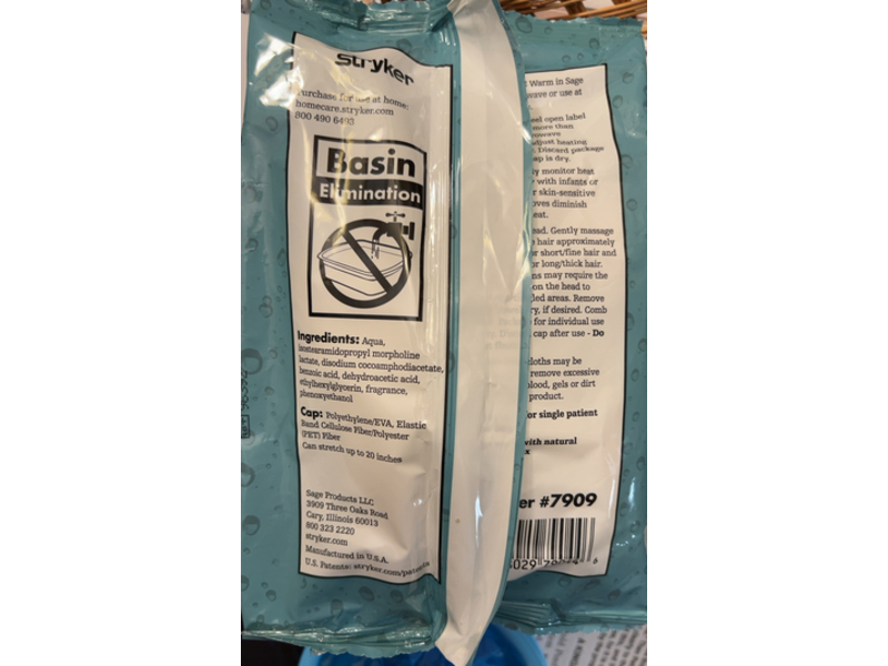 Stryker Sage Shampoo Cap + Conditioner, Pack Of 6