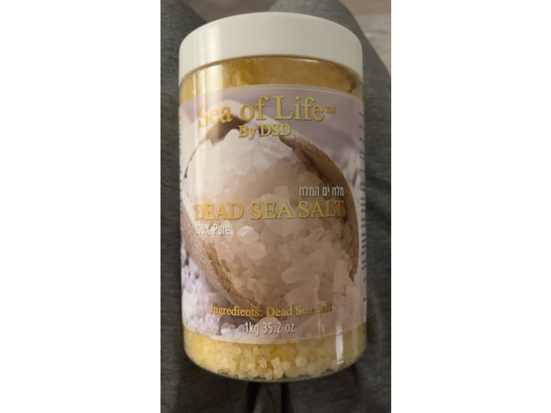 Sea Of Life Dead Sea Salt, 35.2 oz/1 kg