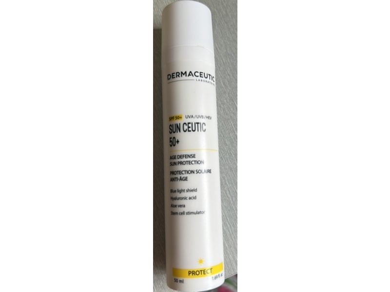 Dermaceutic Sun Ceutic Age Defense Sun Protection, SPF 50+,1.69 fl oz/50 mL