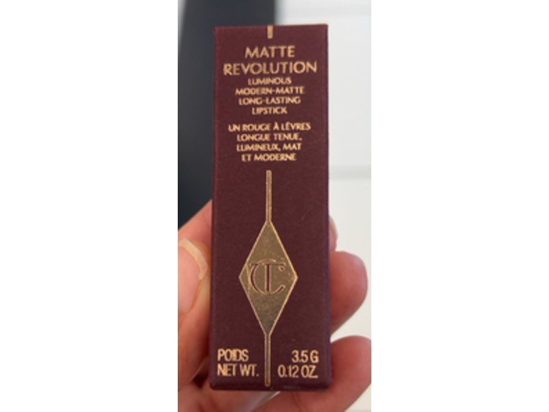 Charlotte Tilbury Matte Revolution Luminous Moderrn-Matte Long -Lasting Lipstick, Very Victoria, 0.12 oz/3.5 g