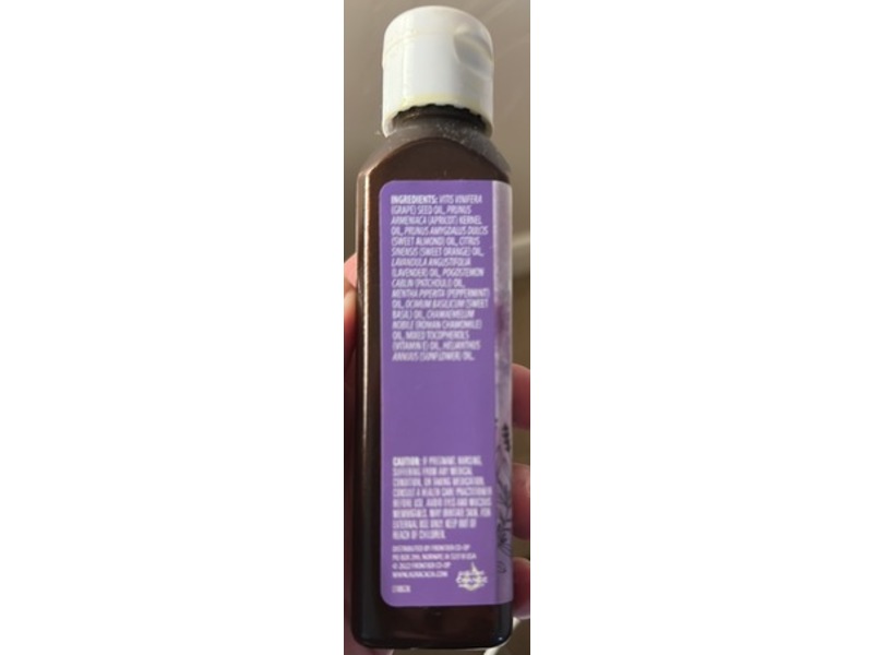 Aura Cacia Relaxing Body Oil, Chill Pill, 4 fl oz/118 mL