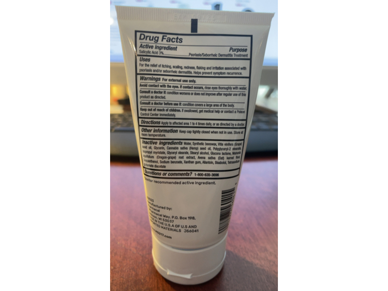 MG217 Medicated Multi-Symptom Moisturizing Psoriasis Cream, 3.5 fl oz/104 mL